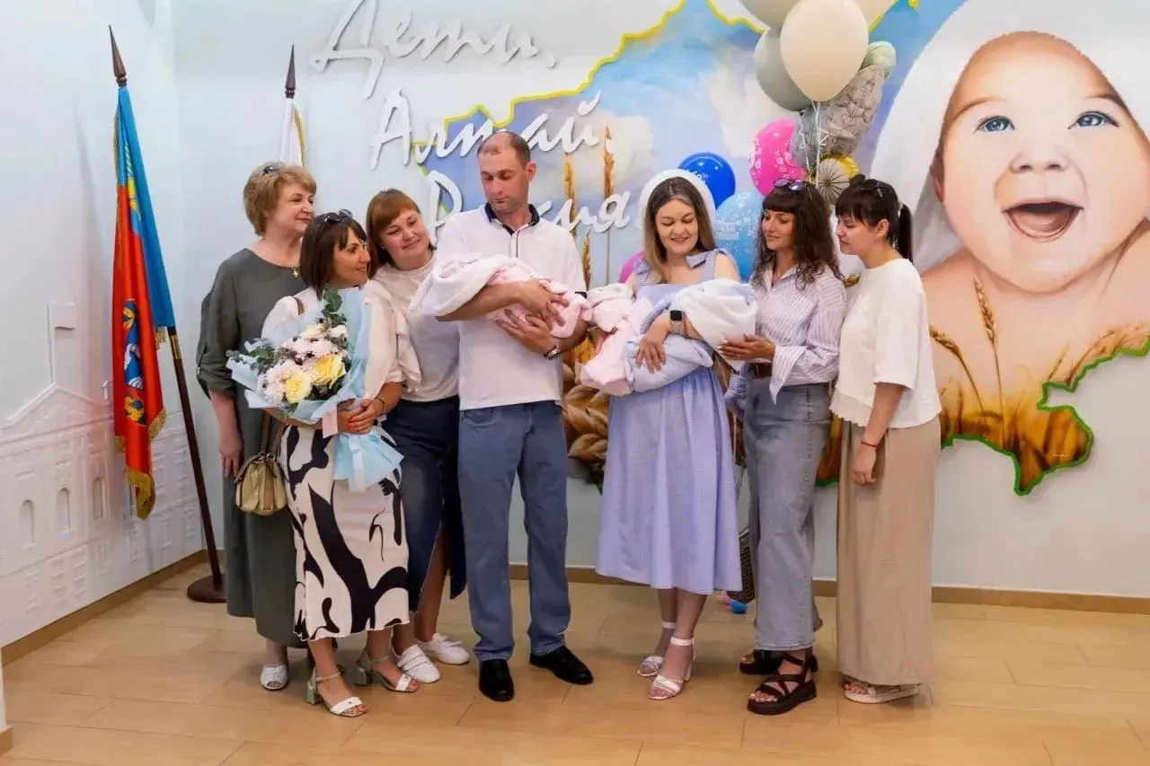Во&nbsp;второй раз&nbsp;за&nbsp;год&nbsp;в&nbsp;Алтайском крае родилась тройня