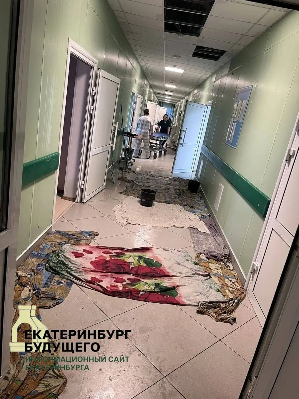 В коридор реанимационного отделения городской больницы Асбеста попала вода. По данным медучреждения, пациентов и работу отделения это не затронуло; капитальный ремонт кровли планируют после 20 июня.