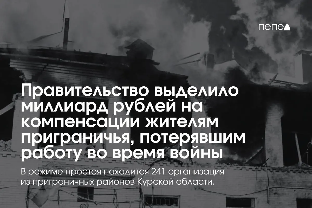 Средства пойдут на выплаты сотрудникам предприятий и медучреждений приграничных районов за период с января по июнь 2026 года; часть выплат предназначена для сотрудников закрывшихся медицинских организаций.