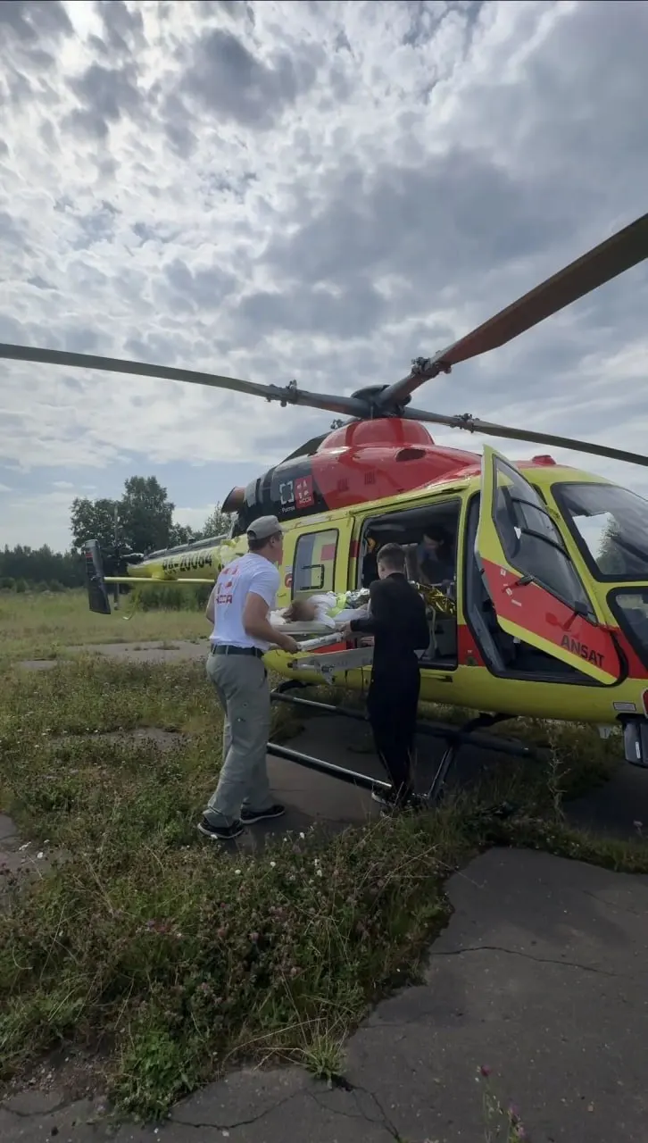 Пятилетняя пострадавшая в пожаре в Заволжском районе Ярославля была эвакуирована санавиацией в Нижний Новгород для продолжения лечения в специализированном ожоговом центре.
