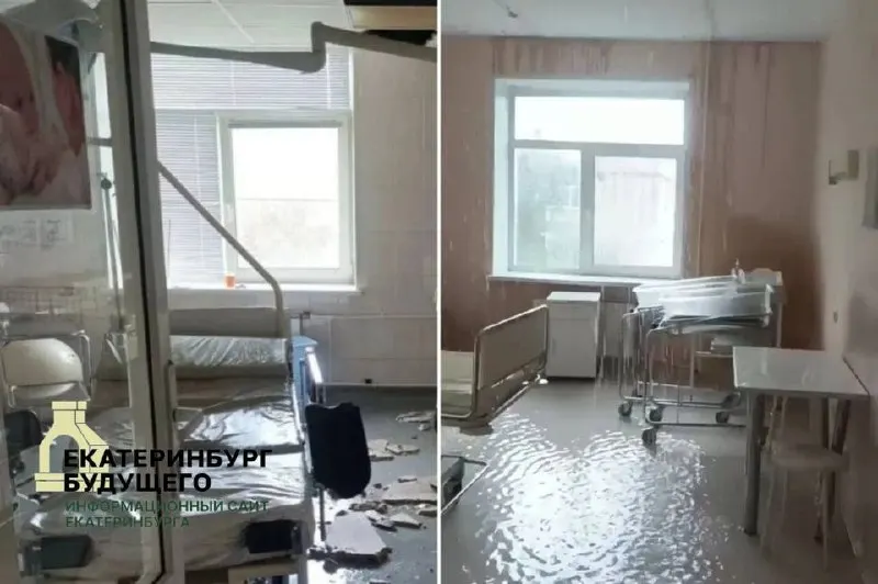 Из‑за затопления городского перинатального центра в результате повреждения ливневой трубы около трети плановых родов будут перенаправлены в роддома Екатеринбурга; по факту инцидента возбуждено уголовное дело о халатности.