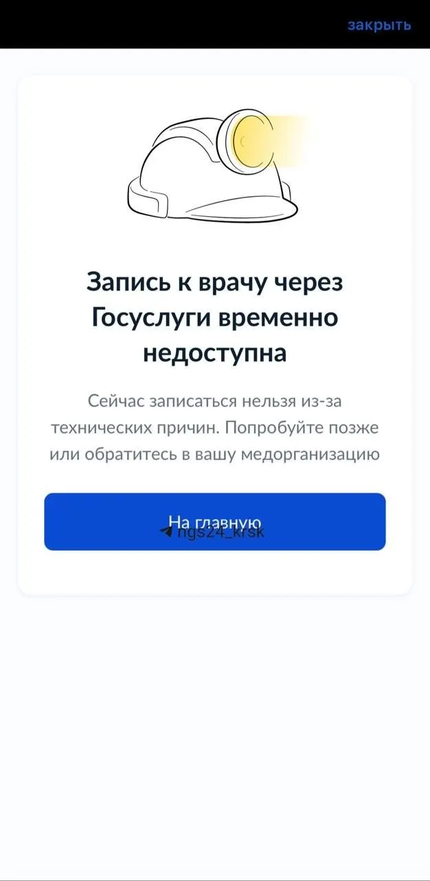 Пользователи Красноярского края сталкиваются с невозможностью записаться к врачу через госуслуги; проблемы касаются доступа к истории болезни.