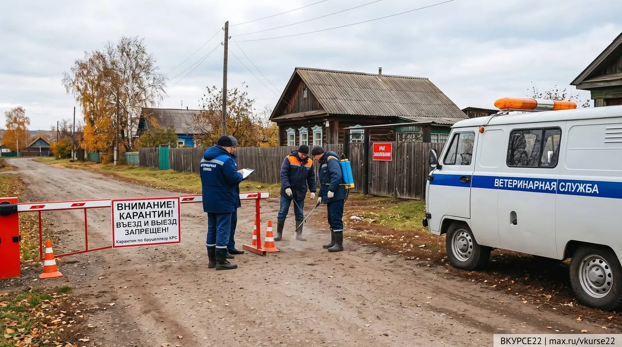 Карантин введён в 14 личных подсобных хозяйствах после выявления бруцеллёза у крупного рогатого скота в регионе. Запрещены лечение заражённых животных, выпас и перемещение скота, а также различные мероприятия со скотом.
